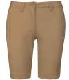 KB751 K751 Kariban Ladies Chino Bermuda Shorts Camel colour image